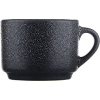 Чашка чайная Млечный путь 200мл, фарфор, белый, черный