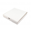 Коробка для пиццы 250х250х40мм картон белый профиль 